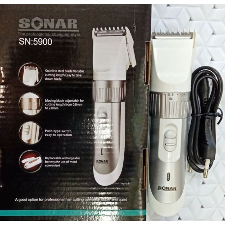 HISN5900 Машинка для стрижки SONAR-5900 (60шт в ящ)