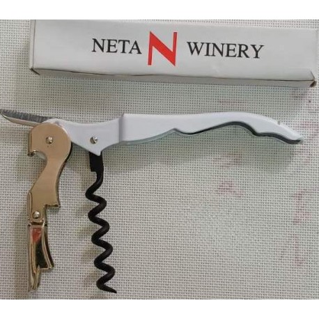 HI854 Открывалка + штопор Neta Winery, 4 ф-ии, металл., короб. (200шт в ящ)