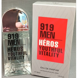 HI6367 Вода туал. No 6367 - 919 MEN HEROS мужск., 30ml 1/12/192