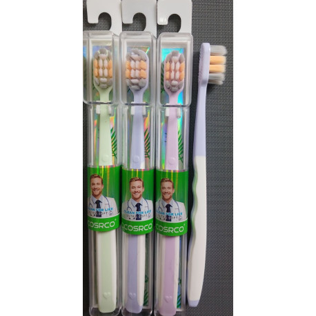 HI1271 Зубная щетка DCOSRCO, super soft, цвет., футляр, 1/24/240