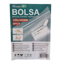 HI1529 Пакети для заморозки продуктів 25*35см 6шт, 1/12/240