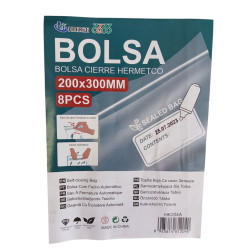 HI1530 Пакети для заморозки продуктів 20*30см 8шт, 1/12/240