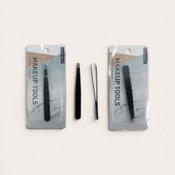 Hi790 Пінцет для брів ROVASA 9,5см, 600в ящ.