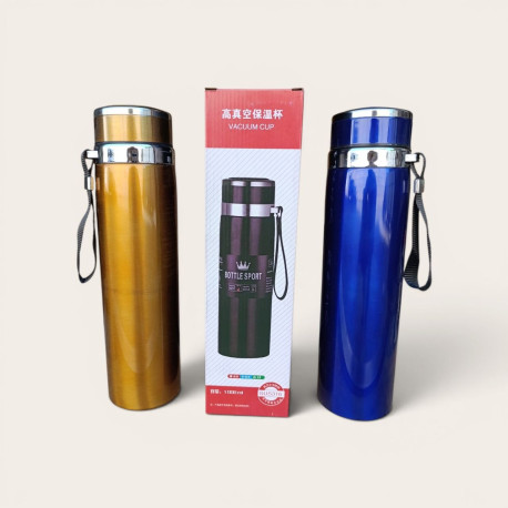 Hi748 Термос металевий вакуумний 1000мл 28*7.5см (50pcs)