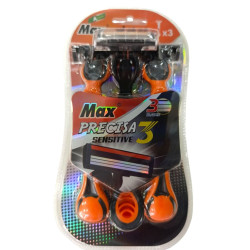 Hi1818 Станки для гоління MAX PRECISA 3шт чоловічі (144pcs)