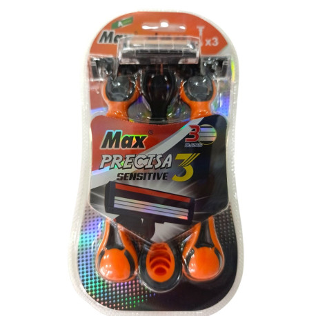 Hi1818 Станки для гоління MAX PRECISA 3шт чоловічі (144pcs)