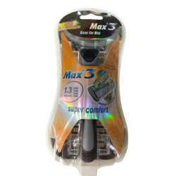 Hi1257 Станки MAX мужск.,1+3 картр., 3 лезв. (144pcs)