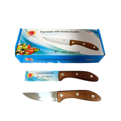 Hi4334 Ніж дерев'яна ручка 20,5*2,8см*1,3мм, 59г, 1/12/360