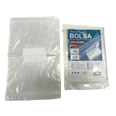 Hi1530 термо пакети для заморожування продуктів 8щт. 20*30см (240pcs)