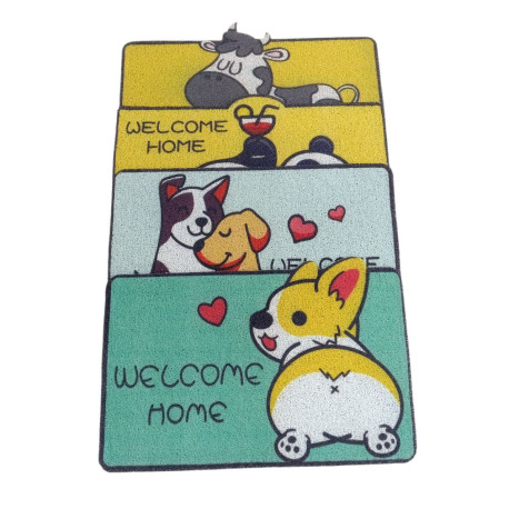 Hi1568 Килимок Welcome Вушка 38*59см (100pcs)