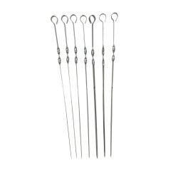 Hi188 Шампура 6-ти шт 60 см(0,7 см) (100pcs)