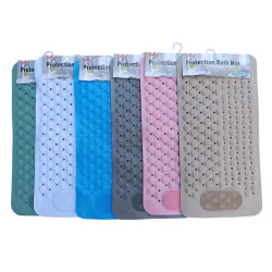 Hi1171 Килимок у ванну 36*70см квадрат, на присосках (60pcs)