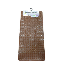 Hi621 Килимок в ванну 37*77см квадрат, на присосках (60pcs)