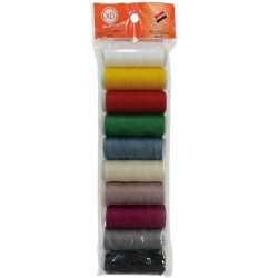 Hi855 Нитка для шиття, кольорова, 10шт. (240pcs)