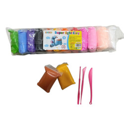 Hi1365 Пластилін повітряний 12шт (180pcs)