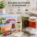 пакети для заморозки, наклейки, кришки